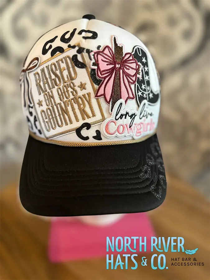 90s country trucker hat